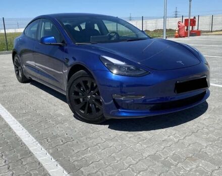 Синій Тесла Модель 3, об'ємом двигуна 0 л та пробігом 76 тис. км за 16000 $, фото 1 на Automoto.ua