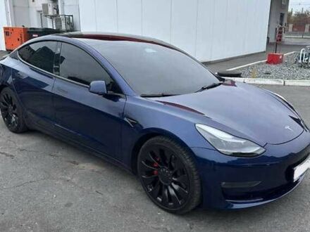 Тесла Модель 3 2022 у Львові на Automoto.ua Синій Тесла Модель 3, об'ємом двигуна 0 л та пробігом 36 тис. км за 18000 $, фото 1 на Automoto.ua