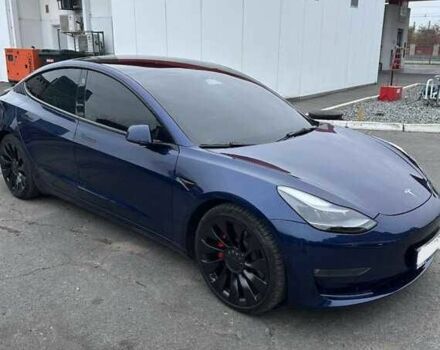 Тесла Модель 3 2022 у Львові на Automoto.ua Синій Тесла Модель 3, об'ємом двигуна 0 л та пробігом 36 тис. км за 18000 $, фото 1 на Automoto.ua