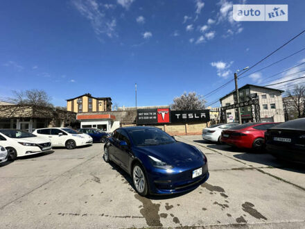 Синій Тесла Модель 3, об'ємом двигуна 0 л та пробігом 32 тис. км за 26600 $, фото 1 на Automoto.ua
