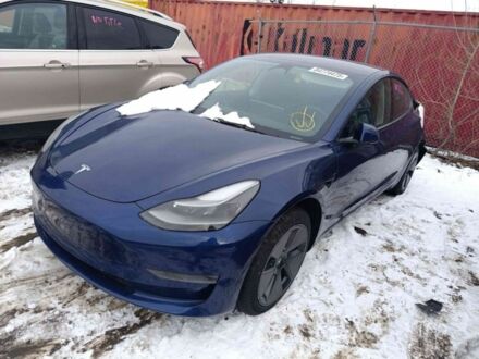 Синій Тесла Модель 3, об'ємом двигуна 0 л та пробігом 18 тис. км за 16000 $, фото 1 на Automoto.ua