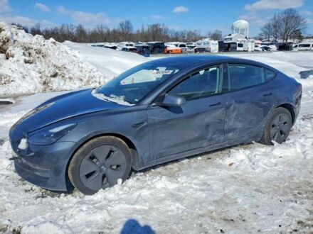 Синий Тесла Модель 3, объемом двигателя 0 л и пробегом 30 тыс. км за 9000 $, фото 1 на Automoto.ua