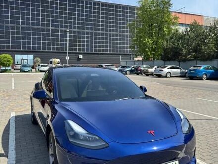 Тесла Модель 3 2023 у Луцьку на Automoto.ua Синій Тесла Модель 3, об'ємом двигуна 0 л та пробігом 52 тис. км за 24000 $, фото 1 на Automoto.ua