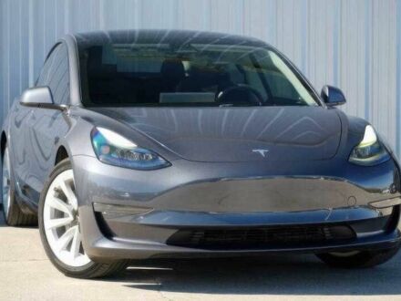 Синий Тесла Модель 3, объемом двигателя 0 л и пробегом 20 тыс. км за 12000 $, фото 1 на Automoto.ua