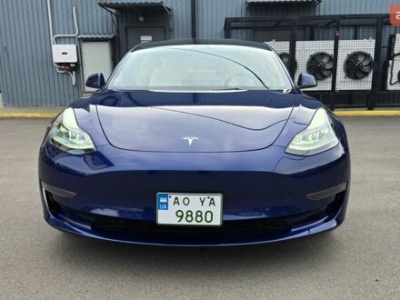 Синій Тесла Модель 3, об'ємом двигуна 0 л та пробігом 9 тис. км за 23400 $, фото 1 на Automoto.ua