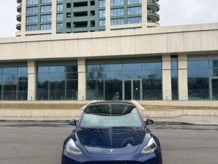 Синий Тесла Модель 3, объемом двигателя 0 л и пробегом 36 тыс. км за 19900 $, фото 1 на Automoto.ua