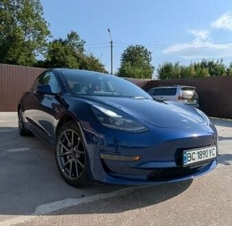 Синій Тесла Модель 3, об'ємом двигуна 0 л та пробігом 67 тис. км за 23000 $, фото 1 на Automoto.ua