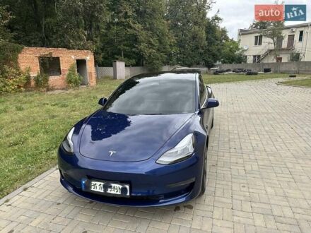 Синій Тесла Модель 3, об'ємом двигуна 0 л та пробігом 30 тис. км за 23000 $, фото 1 на Automoto.ua