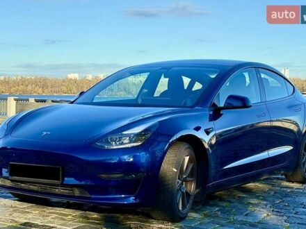 Синий Тесла Модель 3, объемом двигателя 0 л и пробегом 102 тыс. км за 17999 $, фото 1 на Automoto.ua