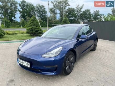Синій Тесла Модель 3, об'ємом двигуна 0 л та пробігом 32 тис. км за 20900 $, фото 1 на Automoto.ua