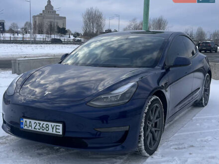 Синий Тесла Модель 3, объемом двигателя 0 л и пробегом 104 тыс. км за 18900 $, фото 1 на Automoto.ua