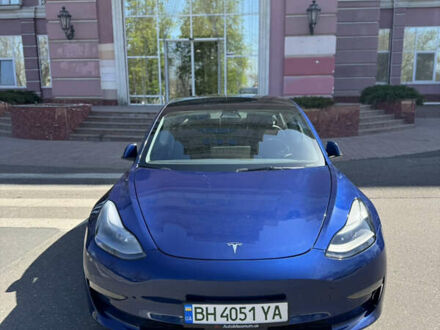Синій Тесла Модель 3, об'ємом двигуна 0 л та пробігом 45 тис. км за 24500 $, фото 1 на Automoto.ua