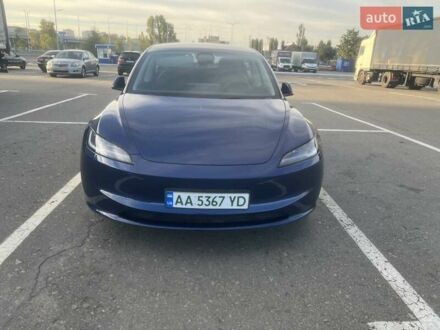 Синий Тесла Модель 3, объемом двигателя 0 л и пробегом 17 тыс. км за 29500 $, фото 1 на Automoto.ua