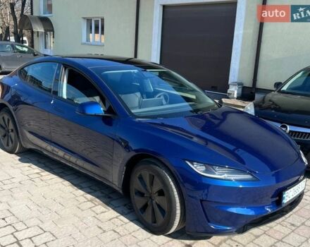 Синий Тесла Модель 3, объемом двигателя 0 л и пробегом 24 тыс. км за 28900 $, фото 1 на Automoto.ua