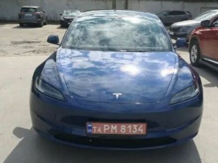 Синий Тесла Модель 3, объемом двигателя 0 л и пробегом 1 тыс. км за 6446 $, фото 1 на Automoto.ua