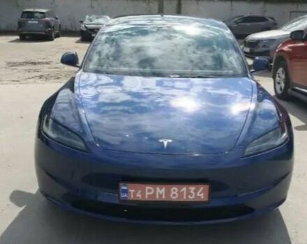 Синий Тесла Модель 3, объемом двигателя 0 л и пробегом 1 тыс. км за 650 $, фото 1 на Automoto.ua
