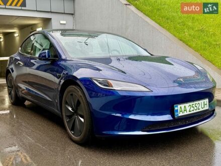 Синий Тесла Модель 3, объемом двигателя 0 л и пробегом 8 тыс. км за 30500 $, фото 1 на Automoto.ua