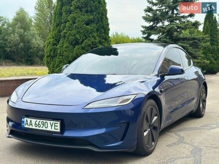 Синій Тесла Модель 3, об'ємом двигуна 0 л та пробігом 53 тис. км за 26990 $, фото 1 на Automoto.ua