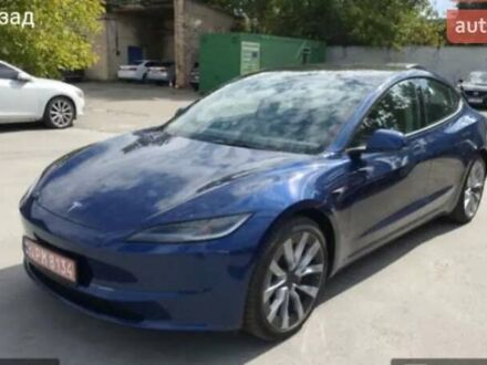 Синий Тесла Модель 3, объемом двигателя 0 л и пробегом 1 тыс. км за 28900 $, фото 1 на Automoto.ua