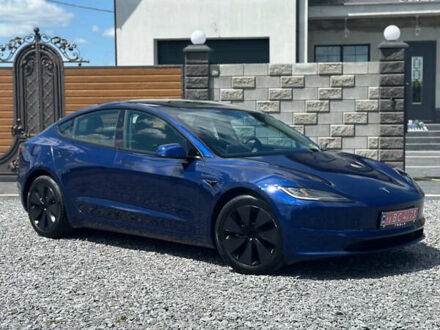 Синий Тесла Модель 3, объемом двигателя 0 л и пробегом 8 тыс. км за 24999 $, фото 1 на Automoto.ua