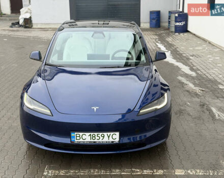 Синий Тесла Модель 3, объемом двигателя 0 л и пробегом 16 тыс. км за 33918 $, фото 1 на Automoto.ua