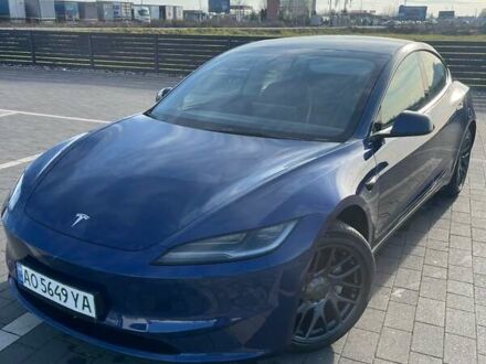 Синий Тесла Модель 3, объемом двигателя 0 л и пробегом 6 тыс. км за 26500 $, фото 1 на Automoto.ua