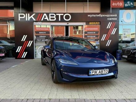 Синий Тесла Модель 3, объемом двигателя 0 л и пробегом 6 тыс. км за 39900 $, фото 1 на Automoto.ua