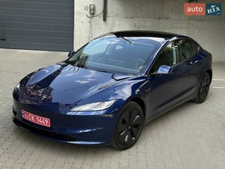 Тесла Модель 3 2024 в Дрогобыче на Automoto.ua Синий Тесла Модель 3, объемом двигателя 0 л и пробегом 11 тыс. км за 26500 $, фото 1 на Automoto.ua