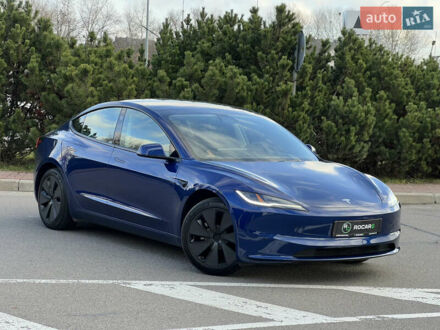 Синій Тесла Модель 3, об'ємом двигуна 0 л та пробігом 14 тис. км за 32999 $, фото 1 на Automoto.ua