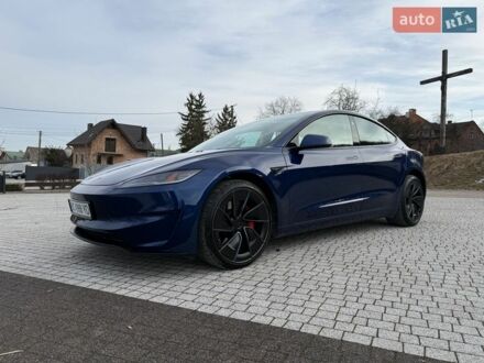 Синій Тесла Модель 3, об'ємом двигуна 0 л та пробігом 6 тис. км за 37000 $, фото 1 на Automoto.ua