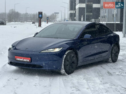 Синий Тесла Модель 3, объемом двигателя 0 л и пробегом 18 тыс. км за 29900 $, фото 1 на Automoto.ua