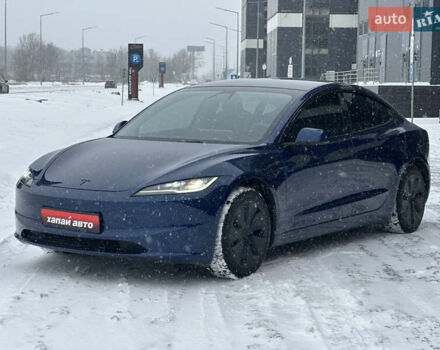 Синий Тесла Модель 3, объемом двигателя 0 л и пробегом 18 тыс. км за 29900 $, фото 1 на Automoto.ua