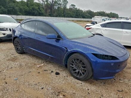 Синий Тесла Модель 3, объемом двигателя 0 л и пробегом 51 тыс. км за 9900 $, фото 1 на Automoto.ua
