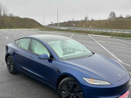 Синий Тесла Модель 3, объемом двигателя 0 л и пробегом 15 тыс. км за 29400 $, фото 1 на Automoto.ua