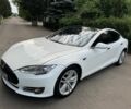 Белый Тесла Модель С, объемом двигателя 0 л и пробегом 100 тыс. км за 14450 $, фото 1 на Automoto.ua