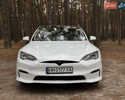 Білий Тесла Модель С, об'ємом двигуна 0 л та пробігом 115 тис. км за 15800 $, фото 1 на Automoto.ua