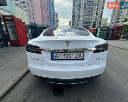 Белый Тесла Модель С, объемом двигателя 0 л и пробегом 223 тыс. км за 15999 $, фото 1 на Automoto.ua