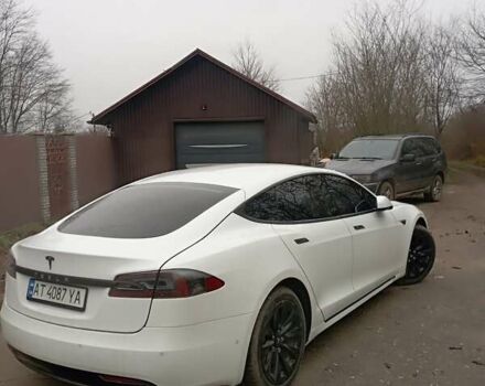 Белый Тесла Модель С, объемом двигателя 0 л и пробегом 136 тыс. км за 14900 $, фото 2 на Automoto.ua