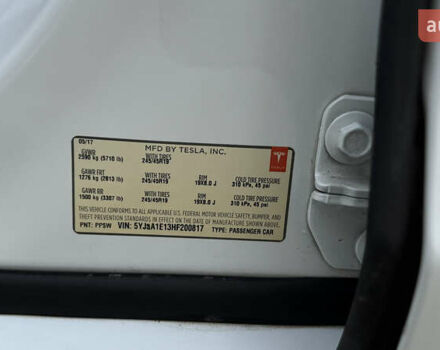 Белый Тесла Модель С, объемом двигателя 0 л и пробегом 102 тыс. км за 17990 $, фото 32 на Automoto.ua