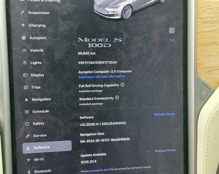 Білий Тесла Модель С, об'ємом двигуна 0 л та пробігом 88 тис. км за 14990 $, фото 6 на Automoto.ua