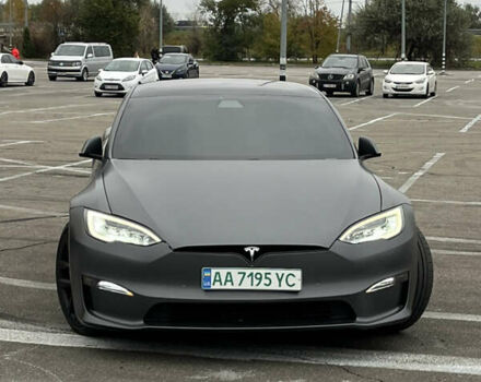 Белый Тесла Модель С, объемом двигателя 0 л и пробегом 68 тыс. км за 39900 $, фото 1 на Automoto.ua