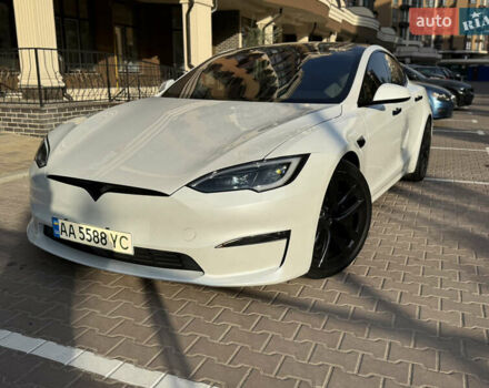 Белый Тесла Модель С, объемом двигателя 0 л и пробегом 49 тыс. км за 49900 $, фото 1 на Automoto.ua