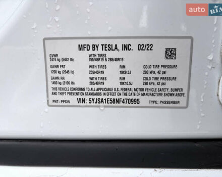 Білий Тесла Модель С, об'ємом двигуна 0 л та пробігом 76 тис. км за 39999 $, фото 17 на Automoto.ua