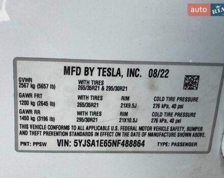Білий Тесла Модель С, об'ємом двигуна 0 л та пробігом 55 тис. км за 55000 $, фото 11 на Automoto.ua