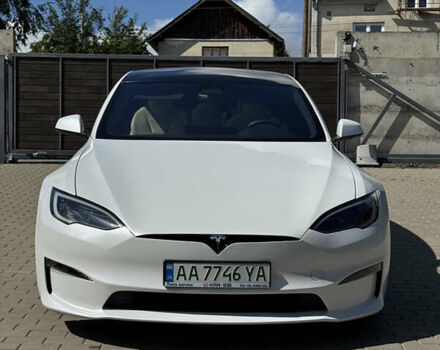 Белый Тесла Модель С, объемом двигателя 0 л и пробегом 35 тыс. км за 42400 $, фото 3 на Automoto.ua