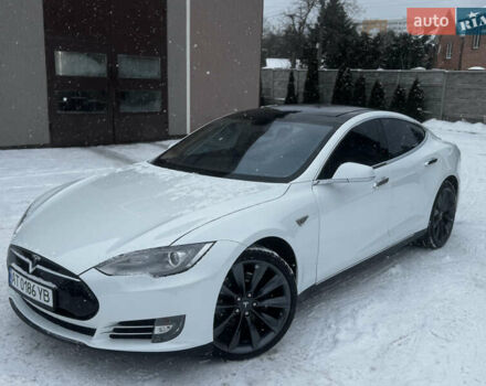 Білий Тесла Модель С, об'ємом двигуна 0 л та пробігом 155 тис. км за 14500 $, фото 1 на Automoto.ua