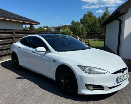 Білий Тесла Модель С, об'ємом двигуна 0 л та пробігом 298 тис. км за 11999 $, фото 1 на Automoto.ua