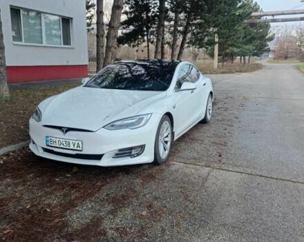 Білий Тесла Модель С, об'ємом двигуна 0 л та пробігом 111 тис. км за 13600 $, фото 1 на Automoto.ua
