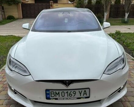 Белый Тесла Модель С, объемом двигателя 0 л и пробегом 93 тыс. км за 19000 $, фото 1 на Automoto.ua