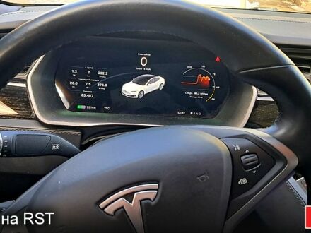 Белый Тесла Модель С, объемом двигателя 0.31 л и пробегом 83 тыс. км за 33900 $, фото 1 на Automoto.ua